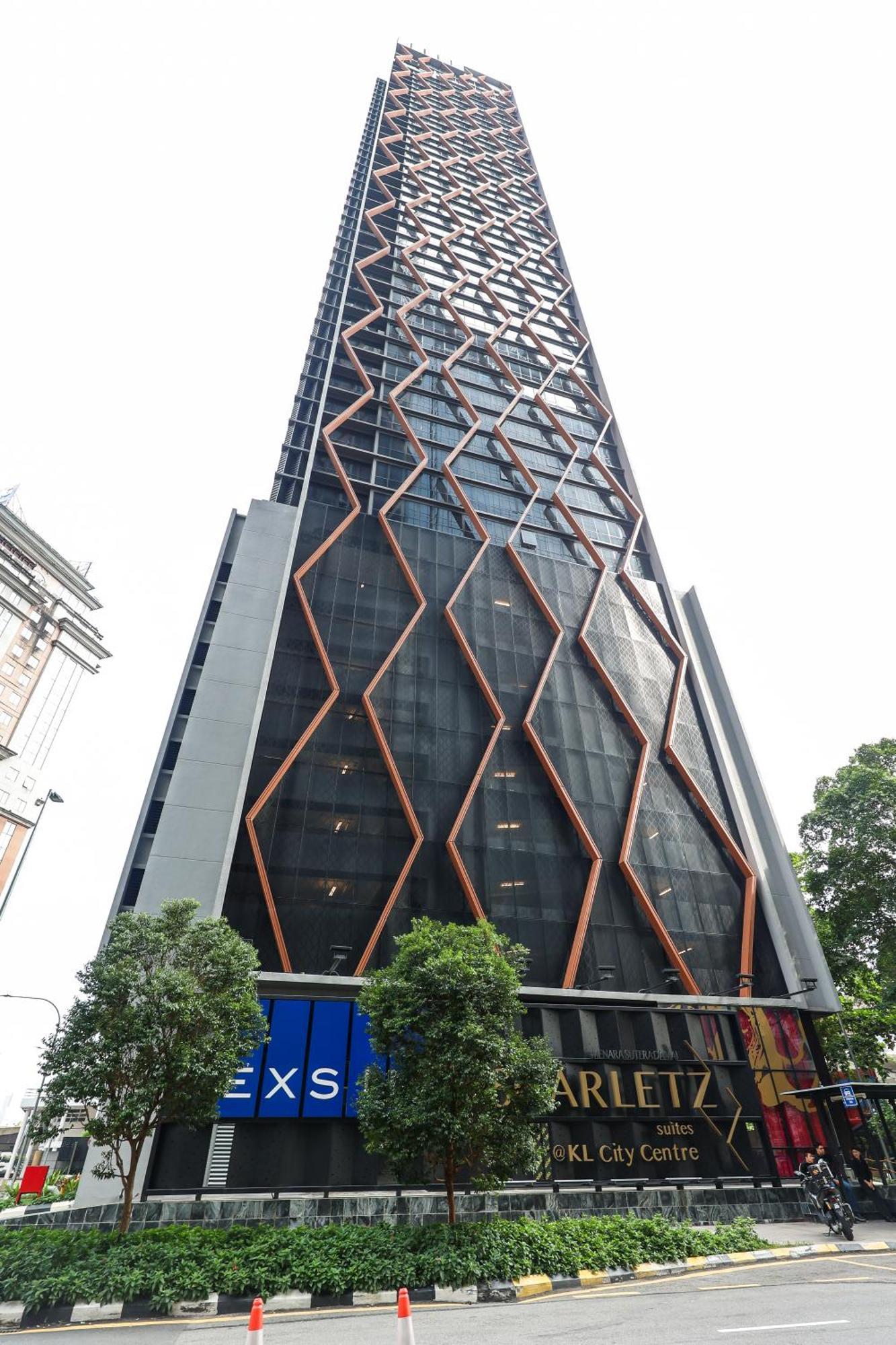 Scarletz Suites By Mykey Kuala Lumpur Exterior foto The building's facade